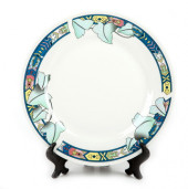 Керамическая, орнамент `Лотос`