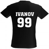 Номера на футболках 1 ст.